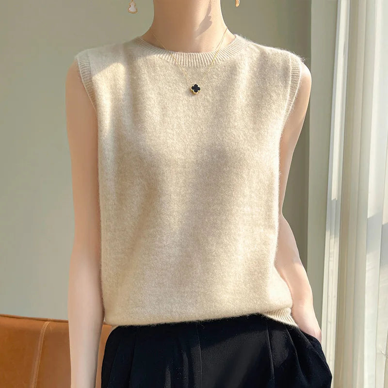 Wool Crew Neck Pullover