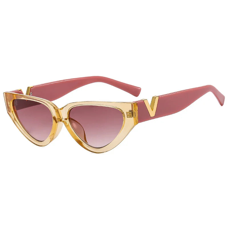 Luxury Vintage Cat Eye Sunglasses